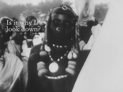 Onyeka Igwe | Videostill Specialised Technique | 2018 Courtesy of the artist and BFI National Archive.