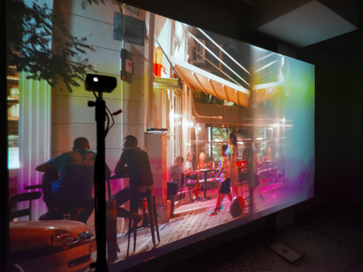 Installation view: Pathways, Encounters, Thresholds: Victoria Square, P.E.T Projects, Athen (GRC).© Bruno D’Hubert